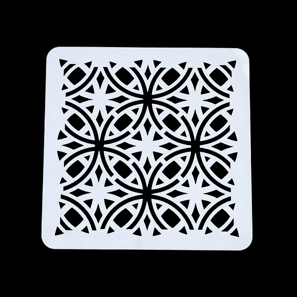 PandaHall Flower Pattern Eco-Friendly PET Plastic Hollow Painting Silhouette Stencil, DIY Drawing Template Graffiti Stencils, White, 13x13cm...
PandaHall Flower Pattern Eco-Friendly PET Plastic Hollow Painting Silhouette Stencil, DIY Drawing Template Graffiti Stencils, White, 13x13cm...