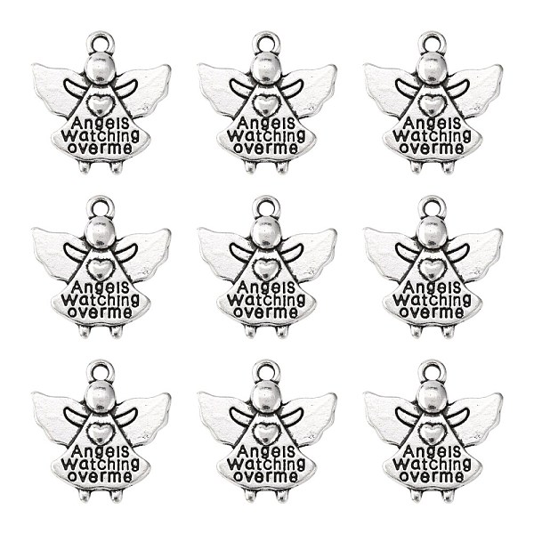 PandaHall Tibetan Style Alloy Pendants, Lead Free & Cadmium Free, Angel, Antique Silver, 19x19x3mm, Hole: 2mm Alloy Angel & Fairy
PandaHall Tibetan Style Alloy Pendants, Lead Free & Cadmium Free, Angel, Antique Silver, 19x19x3mm, Hole: 2mm Alloy Angel & Fairy