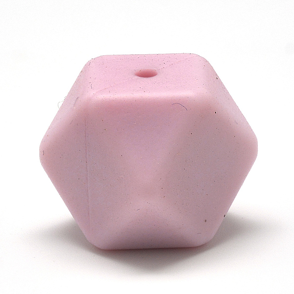 PandaHall Food Grade Eco-Friendly Silicone Beads, Chewing Beads For Teethers, DIY Nursing Necklaces Making, Faceted Cube, Pink, 14x14x14mm...
PandaHall Food Grade Eco-Friendly Silicone Beads, Chewing Beads For Teethers, DIY Nursing Necklaces Making, Faceted Cube, Pink, 14x14x14mm...