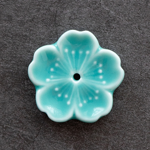 PandaHall Porcelain Incense Burners, Flower Incense Holders, Home Office Teahouse Zen Buddhist Supplies, Dark Turquoise, 45x10mm Porcelain...
PandaHall Porcelain Incense Burners, Flower Incense Holders, Home Office Teahouse Zen Buddhist Supplies, Dark Turquoise, 45x10mm Porcelain...