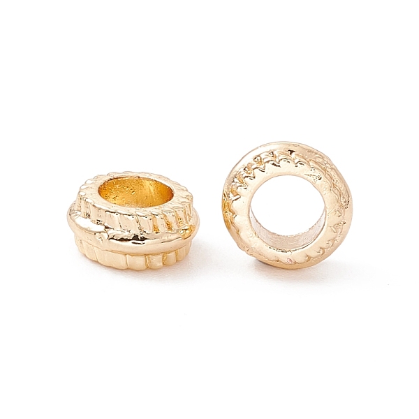 PandaHall Rack Plating Alloy Bead, Long-Lasting Plated, Cadmium Free & Lead Free, Rondelle, Golden, 7x3.5mm, Hole: 4mm Alloy Rondelle
PandaHall Rack Plating Alloy Bead, Long-Lasting Plated, Cadmium Free & Lead Free, Rondelle, Golden, 7x3.5mm, Hole: 4mm Alloy Rondelle