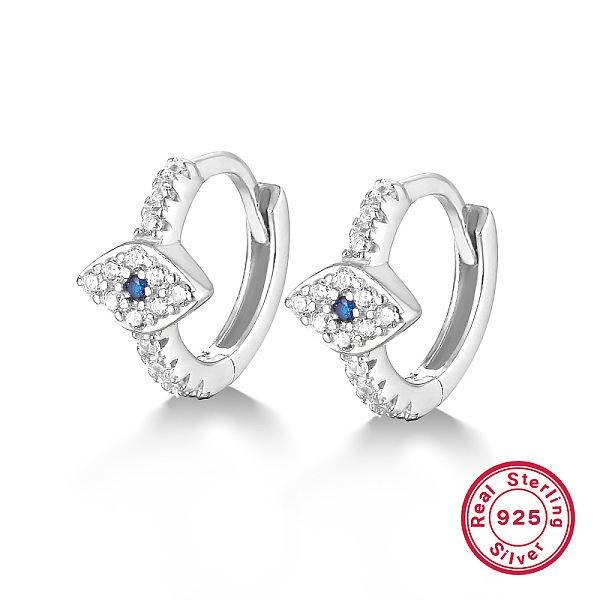 PandaHall S925 Silver Devil Eye Earrings with Blue Zirconia, Luxurious Sterling Silver Evil Eye
PandaHall S925 Silver Devil Eye Earrings with Blue Zirconia, Luxurious Sterling Silver Evil Eye
