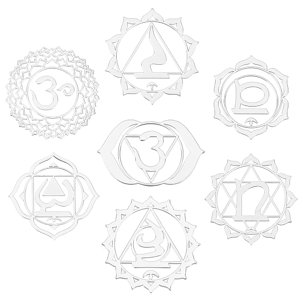 PandaHall SUNNYCLUE 7 Sheets 7 Styles Chakra Theme Self Adhesive Brass Stickers, Scrapbooking Stickers, for Epoxy Resin Crafts, Platinum...
PandaHall SUNNYCLUE 7 Sheets 7 Styles Chakra Theme Self Adhesive Brass Stickers, Scrapbooking Stickers, for Epoxy Resin Crafts, Platinum...