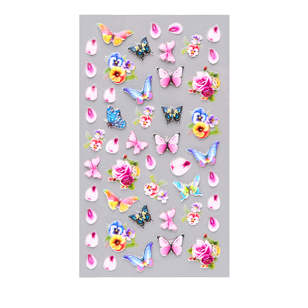 PandaHall 5D Watermark Slider Gel Nail Art, Butterfly & Flower Nail Art Stickers Decals, for Nail Tips Decorations, Misty Rose, 105x60mm...
PandaHall 5D Watermark Slider Gel Nail Art, Butterfly & Flower Nail Art Stickers Decals, for Nail Tips Decorations, Misty Rose, 105x60mm...