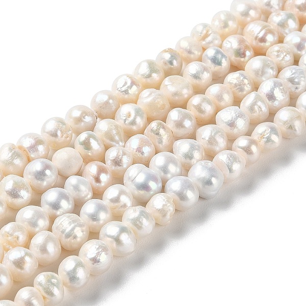 PandaHall Natural Cultured Freshwater Pearl Beads Strands, Potato, Grade A+, PapayaWhip, 5~7.5x5~6mm, Hole: 0.5mm, about 65pcs/strand, 13.39..., Orange
PandaHall Natural Cultured Freshwater Pearl Beads Strands, Potato, Grade A+, PapayaWhip, 5~7.5x5~6mm, Hole: 0.5mm, about 65pcs/strand, 13.39..., Orange
