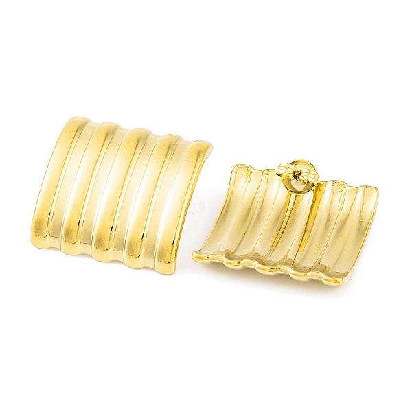 PandaHall Ion Plating(IP) 304 Stainless Steel Stud Earrings for Women, Rectangle, Real 18K Gold Plated, 24x25mm 304 Stainless Steel...
PandaHall Ion Plating(IP) 304 Stainless Steel Stud Earrings for Women, Rectangle, Real 18K Gold Plated, 24x25mm 304 Stainless Steel...
