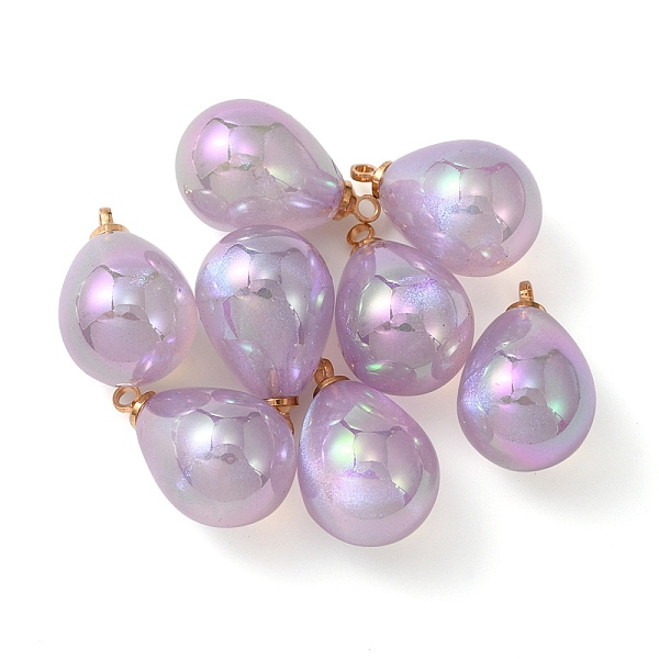 PandaHall 8Pcs UV Plating Acrylic Pendants, with Light Gold Tone Brass Findings, Teardrop Charm, Lilac, 19.5x12mm, Hole: 1.6mm Acrylic..., Purple
PandaHall 8Pcs UV Plating Acrylic Pendants, with Light Gold Tone Brass Findings, Teardrop Charm, Lilac, 19.5x12mm, Hole: 1.6mm Acrylic..., Purple