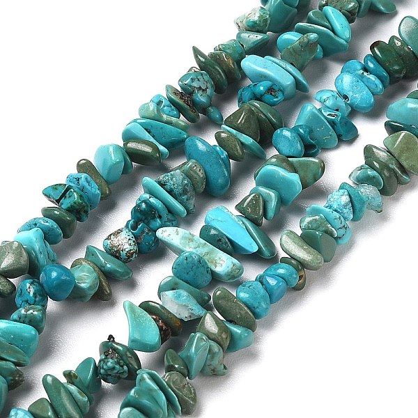 PandaHall Natural Turquoise Chip Beads Strands, Dyed, Dark Turquoise, 5~8x5~7x1~3mm, Hole: 0.7mm, 32.68''(83cm) Natural Turquoise Chip
PandaHall Natural Turquoise Chip Beads Strands, Dyed, Dark Turquoise, 5~8x5~7x1~3mm, Hole: 0.7mm, 32.68''(83cm) Natural Turquoise Chip