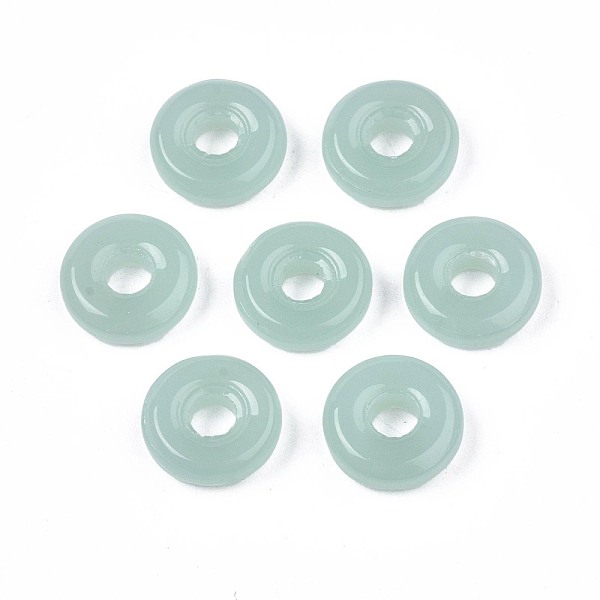 PandaHall Spray Painted Glass Linking Rings, Ring, Dark Sea Green, 10x3mm, Hole: 1.5x1.6mm Glass Ring
PandaHall Spray Painted Glass Linking Rings, Ring, Dark Sea Green, 10x3mm, Hole: 1.5x1.6mm Glass Ring