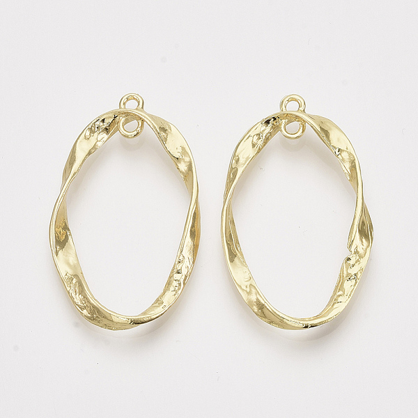 PandaHall Alloy 2-Loop Link Pendants, Oval, Light Gold, 39x23x3mm, Hole: 1.8mm Alloy Oval
PandaHall Alloy 2-Loop Link Pendants, Oval, Light Gold, 39x23x3mm, Hole: 1.8mm Alloy Oval