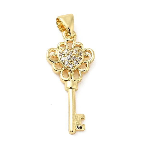 PandaHall Rack Plating Brass Micro Pave Clear Cubic Zirconia Pendants, Long-Lasting Plated, Cadmium Free & Lead Free, Key Charm, Real 18K...
PandaHall Rack Plating Brass Micro Pave Clear Cubic Zirconia Pendants, Long-Lasting Plated, Cadmium Free & Lead Free, Key Charm, Real 18K...