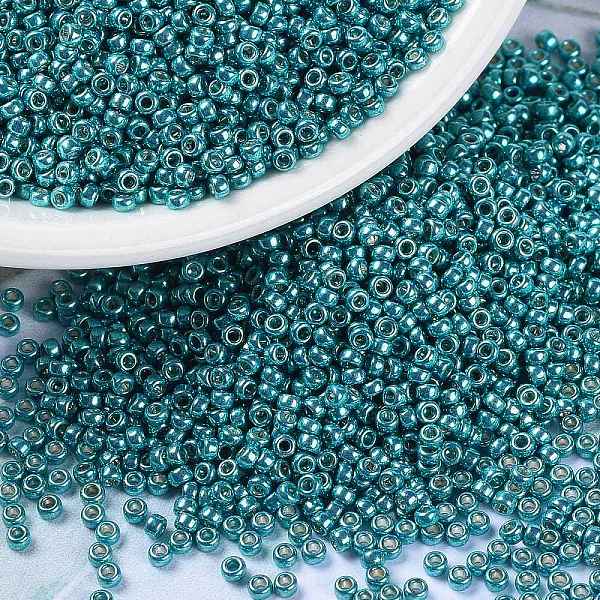 PandaHall MIYUKI Round Rocailles Beads, Japanese Seed Beads, 15/0, (RR1075) Duracoat Galvanized Dark Sea Foam, 1.5mm, Hole: 0.7mm, about..., Cyan
PandaHall MIYUKI Round Rocailles Beads, Japanese Seed Beads, 15/0, (RR1075) Duracoat Galvanized Dark Sea Foam, 1.5mm, Hole: 0.7mm, about..., Cyan