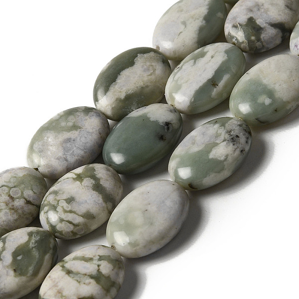 PandaHall Natural Peace Jade Beads Strands, Flat Oval, 18x13.5x6mm, Hole: 1.2mm, about 21pcs/strand, 15.43''(39.2cm) Peace Jade Oval
PandaHall Natural Peace Jade Beads Strands, Flat Oval, 18x13.5x6mm, Hole: 1.2mm, about 21pcs/strand, 15.43''(39.2cm) Peace Jade Oval