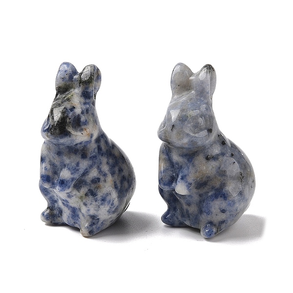 PandaHall Natural Blue Spot Jasper Sculpture Display Decorations, for Home Office Desk, Rabbit, 38~39.5x24~25.5x21~22mm Blue Spot Jasper...
PandaHall Natural Blue Spot Jasper Sculpture Display Decorations, for Home Office Desk, Rabbit, 38~39.5x24~25.5x21~22mm Blue Spot Jasper...