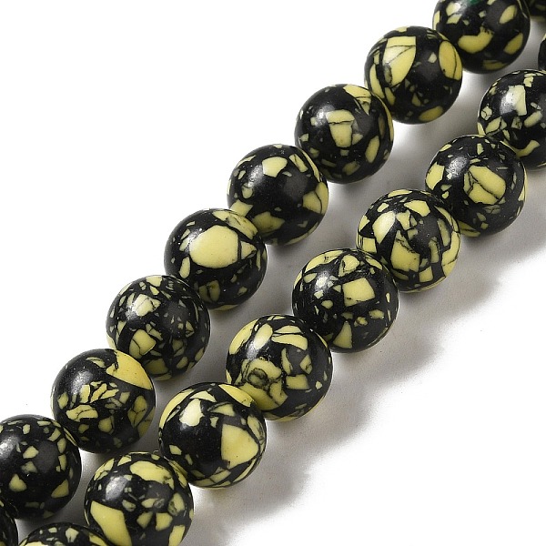 PandaHall Synthetic Gemstone Dyed Beads Strands, Round, Champagne Yellow, 10mm, Hole: 1.6mm, about 38pcs/strand, 14.76''(37.5cm) Gemstone...
PandaHall Synthetic Gemstone Dyed Beads Strands, Round, Champagne Yellow, 10mm, Hole: 1.6mm, about 38pcs/strand, 14.76''(37.5cm) Gemstone...