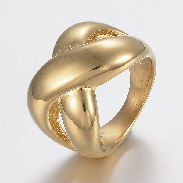 PandaHall Ion Plating(IP) 304 Stainless Steel Wide Band Finger Rings, Infinity, Golden, Size 8, 18mm 304 Stainless Steel
PandaHall Ion Plating(IP) 304 Stainless Steel Wide Band Finger Rings, Infinity, Golden, Size 8, 18mm 304 Stainless Steel