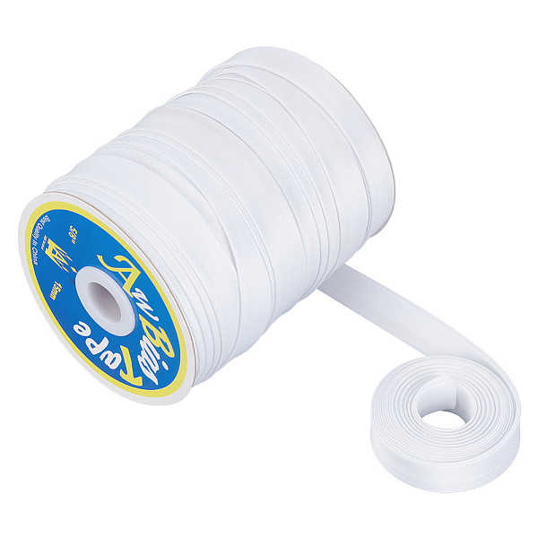 PandaHall 50M Polyester Fold Over Ribbons, Flat, White, 5/8 inch(16mm), about 54.68 Yards(50m)/Roll Polyester None White
PandaHall 50M Polyester Fold Over Ribbons, Flat, White, 5/8 inch(16mm), about 54.68 Yards(50m)/Roll Polyester None White