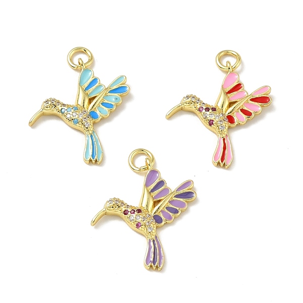 PandaHall Brass Micro Pave Cubic Zirconia Pendants, with Enamel and Jump Ring, Real 18K Gold Plated, Lead Free & Cadmium Free & Nickel Free..., Multicolor
PandaHall Brass Micro Pave Cubic Zirconia Pendants, with Enamel and Jump Ring, Real 18K Gold Plated, Lead Free & Cadmium Free & Nickel Free..., Multicolor