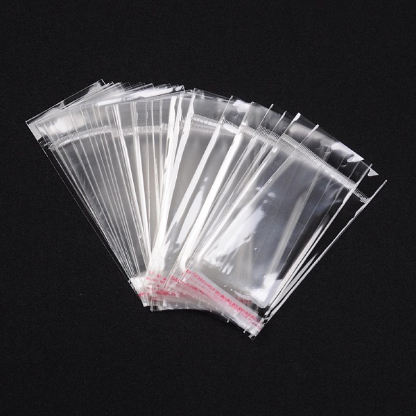 PandaHall Cellophane Bags, Rectangle, Clear, 14x6cm, Inner Measure: 8.5x6cm OPP Cellophane Clear
PandaHall Cellophane Bags, Rectangle, Clear, 14x6cm, Inner Measure: 8.5x6cm OPP Cellophane Clear