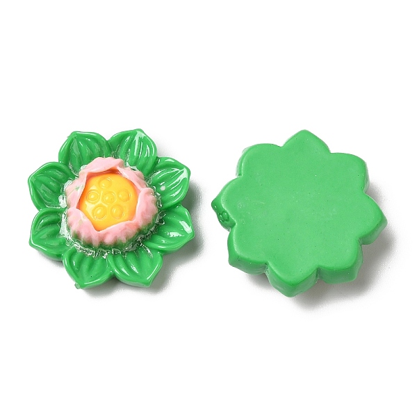 PandaHall Opaque Resin Cabochons, Flower, Medium Sea Green, 25x23.5x7.5mm Resin Flower
PandaHall Opaque Resin Cabochons, Flower, Medium Sea Green, 25x23.5x7.5mm Resin Flower