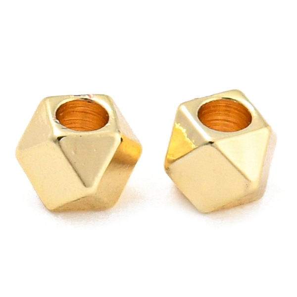 PandaHall Brass Beads, Faceted Cube Beads, Real 14K Gold Plated, 3x3mm, Hole: 1.5mm Brass Cube
PandaHall Brass Beads, Faceted Cube Beads, Real 14K Gold Plated, 3x3mm, Hole: 1.5mm Brass Cube