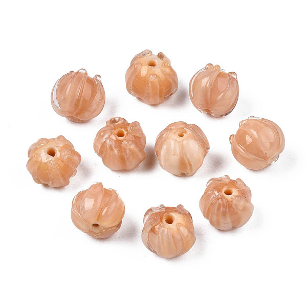 PandaHall Handmade Lampwork Beads, Flower, Light Salmon, 10~11x11.5~12.5mm, Hole: 1.2mm Lampwork Flower
PandaHall Handmade Lampwork Beads, Flower, Light Salmon, 10~11x11.5~12.5mm, Hole: 1.2mm Lampwork Flower
