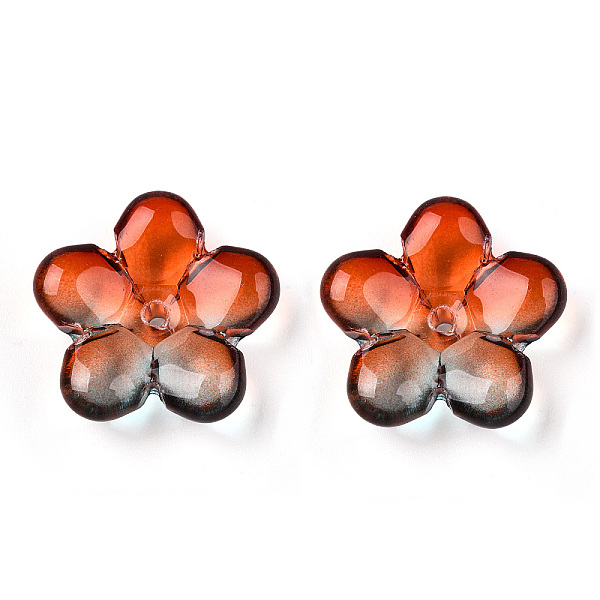 PandaHall Two Tone Transparent Normal Glass Beads, Flower, FireBrick, 21x21.5x7mm, Hole: 1.8mm Glass Flower Red
PandaHall Two Tone Transparent Normal Glass Beads, Flower, FireBrick, 21x21.5x7mm, Hole: 1.8mm Glass Flower Red