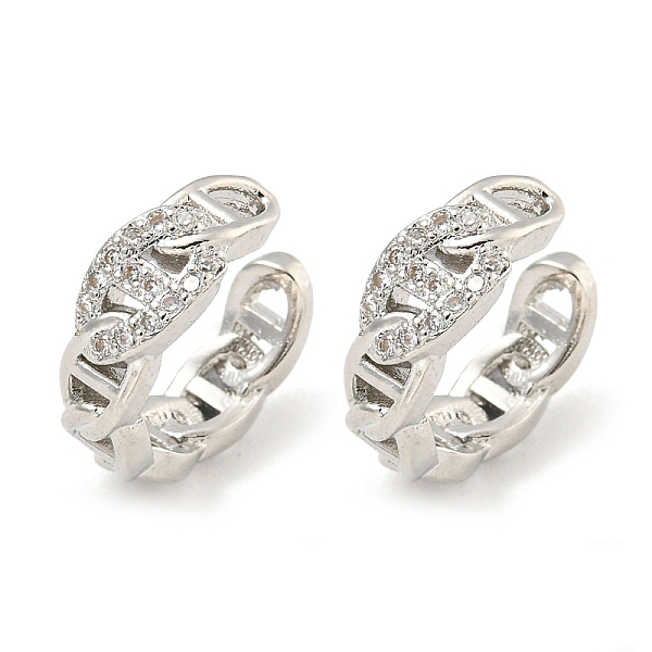 PandaHall Brass Micro Pave Cubic Zirconia Cuff Earrings, for Women, Platinum, 14.5x4.5mm Brass Clear
PandaHall Brass Micro Pave Cubic Zirconia Cuff Earrings, for Women, Platinum, 14.5x4.5mm Brass Clear