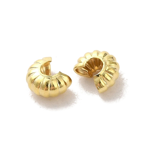 PandaHall Brass Crimp Beads Covers, Real 24K Gold Plated, 4x2.5mm, Hole: 2.5mm Brass
PandaHall Brass Crimp Beads Covers, Real 24K Gold Plated, 4x2.5mm, Hole: 2.5mm Brass