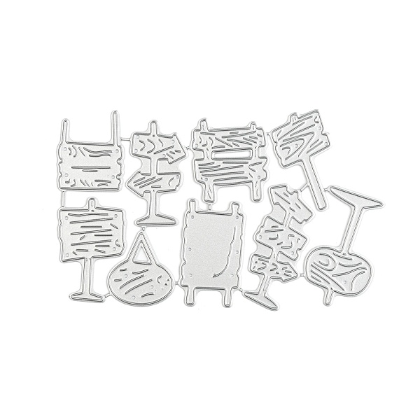 PandaHall Carbon Steel Cutting Dies Stencils, for DIY Scrapbooking/Photo Album, Decorative Embossing DIY Paper Card, Guideboard & Fence...
PandaHall Carbon Steel Cutting Dies Stencils, for DIY Scrapbooking/Photo Album, Decorative Embossing DIY Paper Card, Guideboard & Fence...