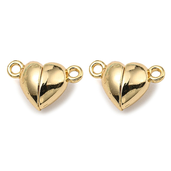 PandaHall Rack Plating Alloy Magnetic Clasps, Cadmium Free & Lead Free, Heart, Long-Lasting Plated, Real 14K Gold Plated, 9.5x15x6.5mm, Hole...
PandaHall Rack Plating Alloy Magnetic Clasps, Cadmium Free & Lead Free, Heart, Long-Lasting Plated, Real 14K Gold Plated, 9.5x15x6.5mm, Hole...