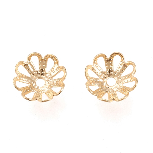 PandaHall 304 Stainless Steel Fancy Bead Caps, Multi-Petal, Flower, Golden, 7x7x2.5mm, Hole: 1mm 304 Stainless Steel
PandaHall 304 Stainless Steel Fancy Bead Caps, Multi-Petal, Flower, Golden, 7x7x2.5mm, Hole: 1mm 304 Stainless Steel