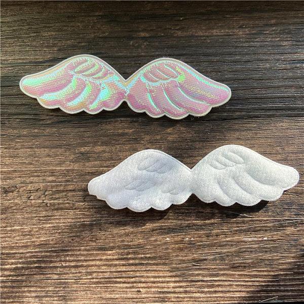 PandaHall Laser Cloth Angel Wings Ornament Accessories, Fabric Embossed Iridescent Wings, Craft Wings, for DIY Children's Clothes, Hair...
PandaHall Laser Cloth Angel Wings Ornament Accessories, Fabric Embossed Iridescent Wings, Craft Wings, for DIY Children's Clothes, Hair...