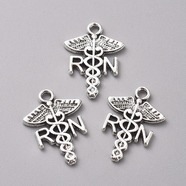 PandaHall Tibetan Style Alloy Pendants, Caduceus, Antique Silver, 20.5x15x1.5mm, Hole: 2mm Alloy Others
PandaHall Tibetan Style Alloy Pendants, Caduceus, Antique Silver, 20.5x15x1.5mm, Hole: 2mm Alloy Others
