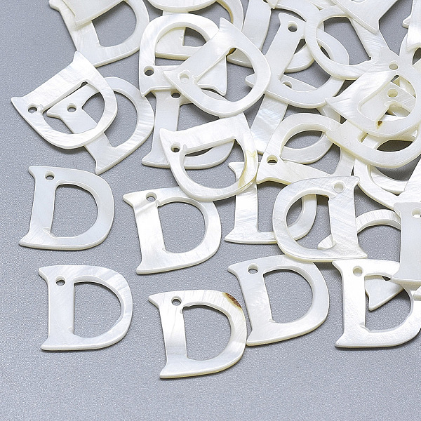 PandaHall Freshwater Shell Pendants, Carved Letter D, Seashell Color, 16x16.5x1.5mm, Hole: 1.5mm Freshwater Shell Letter
PandaHall Freshwater Shell Pendants, Carved Letter D, Seashell Color, 16x16.5x1.5mm, Hole: 1.5mm Freshwater Shell Letter