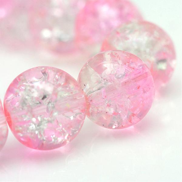 PandaHall Baking Painted Crackle Glass Bead Strands, Round, Pink, 6mm, Hole: 1.3~1.6mm, about 133pcs/strand, 31.4 inch Glass Round Pink
PandaHall Baking Painted Crackle Glass Bead Strands, Round, Pink, 6mm, Hole: 1.3~1.6mm, about 133pcs/strand, 31.4 inch Glass Round Pink