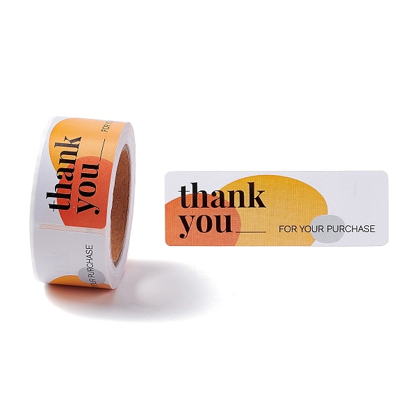 PandaHall Rectangle Thank You Theme Paper Stickers, Self Adhesive Roll Sticker Labels, for Envelopes, Bubble Mailers and Bags, Colorful...
PandaHall Rectangle Thank You Theme Paper Stickers, Self Adhesive Roll Sticker Labels, for Envelopes, Bubble Mailers and Bags, Colorful...