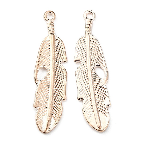 PandaHall Tibetan Style Alloy Pendants, Feather, Lead Free & Cadmium Free, Rose Gold, 48x13x2mm, Hole: 2mm, about 250pcs/1000g Alloy Feather
PandaHall Tibetan Style Alloy Pendants, Feather, Lead Free & Cadmium Free, Rose Gold, 48x13x2mm, Hole: 2mm, about 250pcs/1000g Alloy Feather
