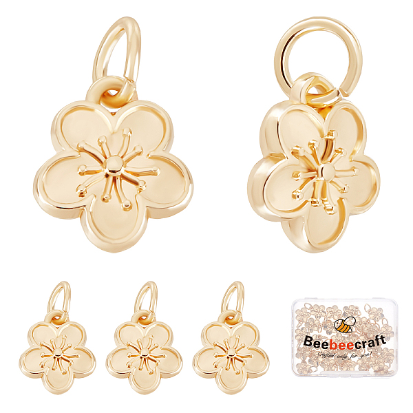 PandaHall Beebeecraft 40Pcs Rack Plating Alloy Charms, with Jump Rings, Long-Lasting Plated, Cadmium Free & Lead Free, Flower Charms, Real...
PandaHall Beebeecraft 40Pcs Rack Plating Alloy Charms, with Jump Rings, Long-Lasting Plated, Cadmium Free & Lead Free, Flower Charms, Real...