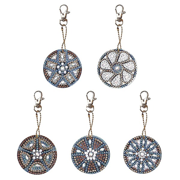 PandaHall Acrylic Diamond Flat Round Pendant Keychain Kits, with Alloy Findings, including Point Drill Plate, Point Drill Mud, Point Drill..., Multicolor
PandaHall Acrylic Diamond Flat Round Pendant Keychain Kits, with Alloy Findings, including Point Drill Plate, Point Drill Mud, Point Drill..., Multicolor