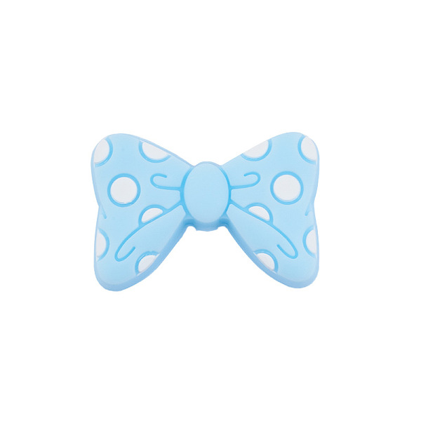 PandaHall Food Grade Eco-Friendly Silicone Focal Beads, Chewing Beads For Teethers, DIY Nursing Necklaces Making, Bowknot with Polka Dots...
PandaHall Food Grade Eco-Friendly Silicone Focal Beads, Chewing Beads For Teethers, DIY Nursing Necklaces Making, Bowknot with Polka Dots...