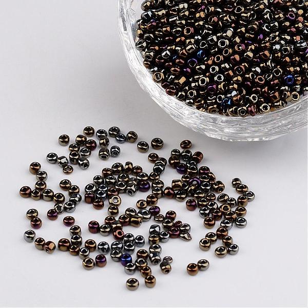 PandaHall 12/0 Iris Round Glass Seed Beads, Colorful, 2mm, Hole: 1mm, about 3304pcs/50g Glass
PandaHall 12/0 Iris Round Glass Seed Beads, Colorful, 2mm, Hole: 1mm, about 3304pcs/50g Glass