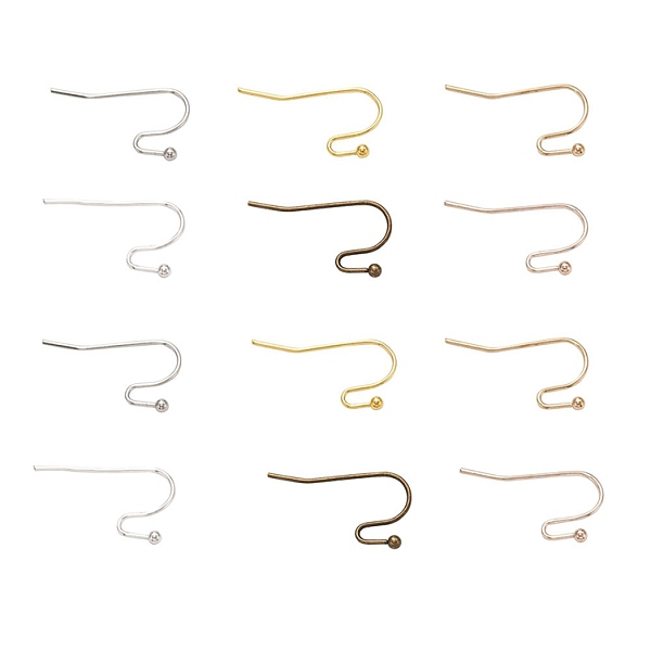 PandaHall Iron Earring Hooks, Ear Wire, Mixed Color, 16x21mm, 6 colors, 10pcs/color, 60pcs/box Iron
PandaHall Iron Earring Hooks, Ear Wire, Mixed Color, 16x21mm, 6 colors, 10pcs/color, 60pcs/box Iron
