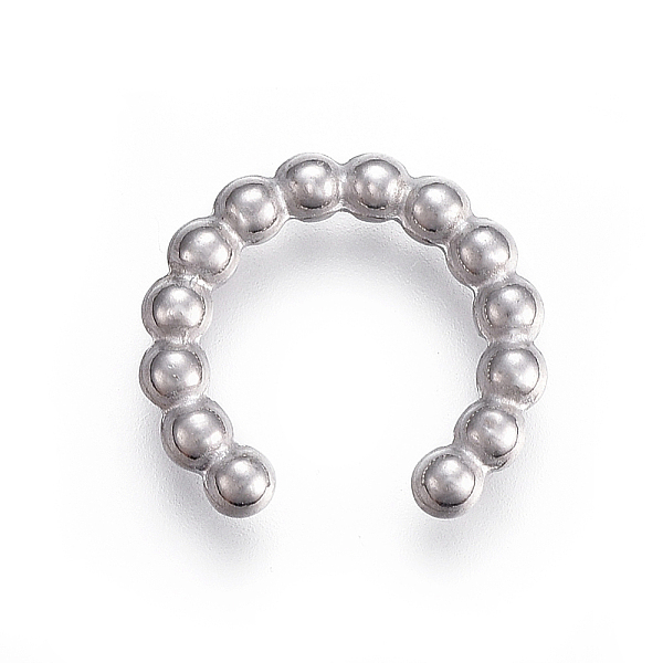 PandaHall 304 Stainless Steel Clip-on Earrings/Pendants, Cuff Earrings, Hypoallergenic Earrings, Stainless Steel Color, 15x14x3mm 304...
PandaHall 304 Stainless Steel Clip-on Earrings/Pendants, Cuff Earrings, Hypoallergenic Earrings, Stainless Steel Color, 15x14x3mm 304...