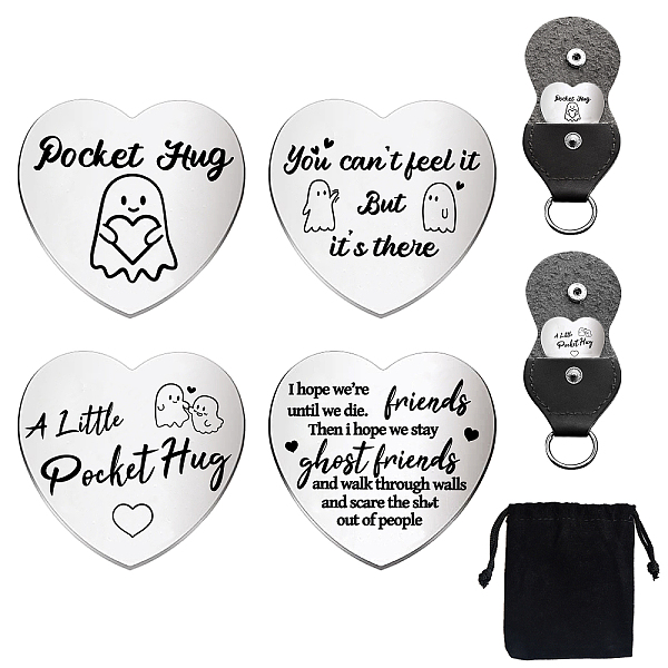 PandaHall Globleland 1 Set Love Theme Flat Round Double-Sided Engraved Stainless Steel Commemorative Decision Maker Coin, with 1Pc Velvet...
PandaHall Globleland 1 Set Love Theme Flat Round Double-Sided Engraved Stainless Steel Commemorative Decision Maker Coin, with 1Pc Velvet...