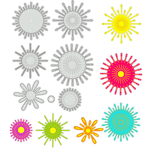 PandaHall Carbon Steel Cutting Dies Stencils, for DIY Scrapbooking, Photo Album, Decorative Embossing Paper Card, Flower, 136x99x0.8mm...
PandaHall Carbon Steel Cutting Dies Stencils, for DIY Scrapbooking, Photo Album, Decorative Embossing Paper Card, Flower, 136x99x0.8mm...