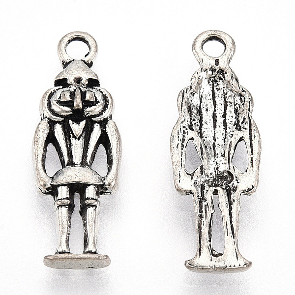 PandaHall Tibetan Style Alloy Pendants, Cadmium Free & Lead Free, Human Charms, Antique Silver, 22.5x8x2.5mm, Hole: 1.6mm Alloy Human
PandaHall Tibetan Style Alloy Pendants, Cadmium Free & Lead Free, Human Charms, Antique Silver, 22.5x8x2.5mm, Hole: 1.6mm Alloy Human