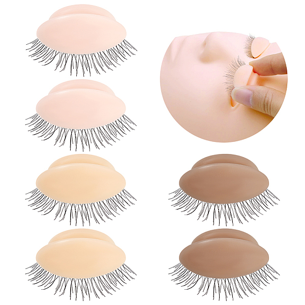 PandaHall AHANDMAKER 6 Pairs Replacement Eyelids for Mannequin Head Mannequin Head Eyelids Removable Realistic Eyelids with Eyelash Makeup..., Multicolor
PandaHall AHANDMAKER 6 Pairs Replacement Eyelids for Mannequin Head Mannequin Head Eyelids Removable Realistic Eyelids with Eyelash Makeup..., Multicolor