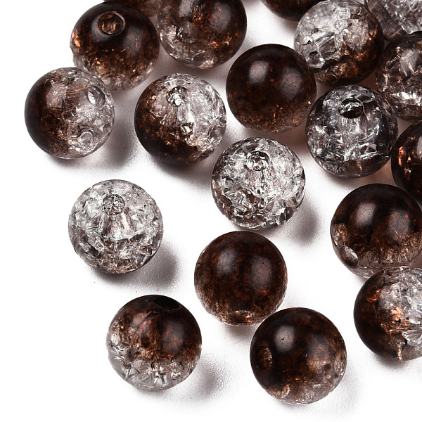 PandaHall Transparent Crackle Acrylic Beads, Round, Coconut Brown, 8x7.5mm, Hole: 1.8mm, about 1700pc/500g Acrylic Round
PandaHall Transparent Crackle Acrylic Beads, Round, Coconut Brown, 8x7.5mm, Hole: 1.8mm, about 1700pc/500g Acrylic Round