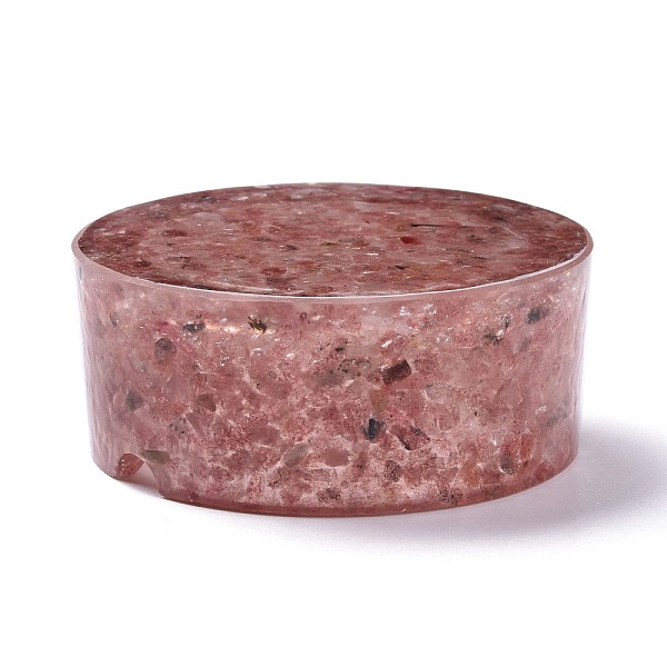 PandaHall Resin with Natural Strawberry Quartz Chip Stones Ashtray, Home OFFice Tabletop Decoration, Flat Round, 77x33mm, Inner Diameter...
PandaHall Resin with Natural Strawberry Quartz Chip Stones Ashtray, Home OFFice Tabletop Decoration, Flat Round, 77x33mm, Inner Diameter...
